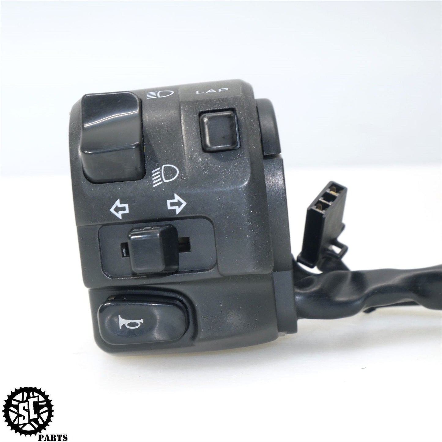 06-07 2007 KAWASAKI NINJA ZX10R LEFT CONTROL CLIP ON SWITCH K64