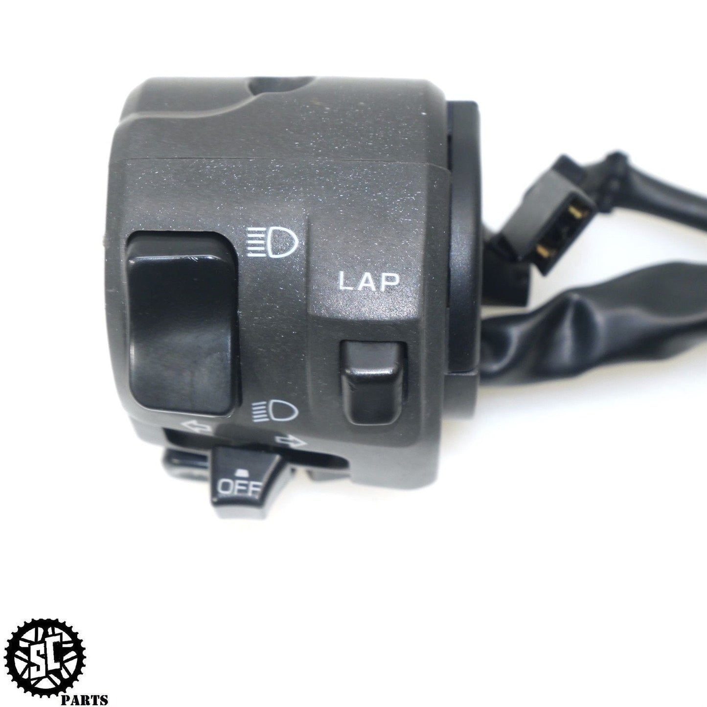 06-07 2007 KAWASAKI NINJA ZX10R LEFT CONTROL CLIP ON SWITCH K64