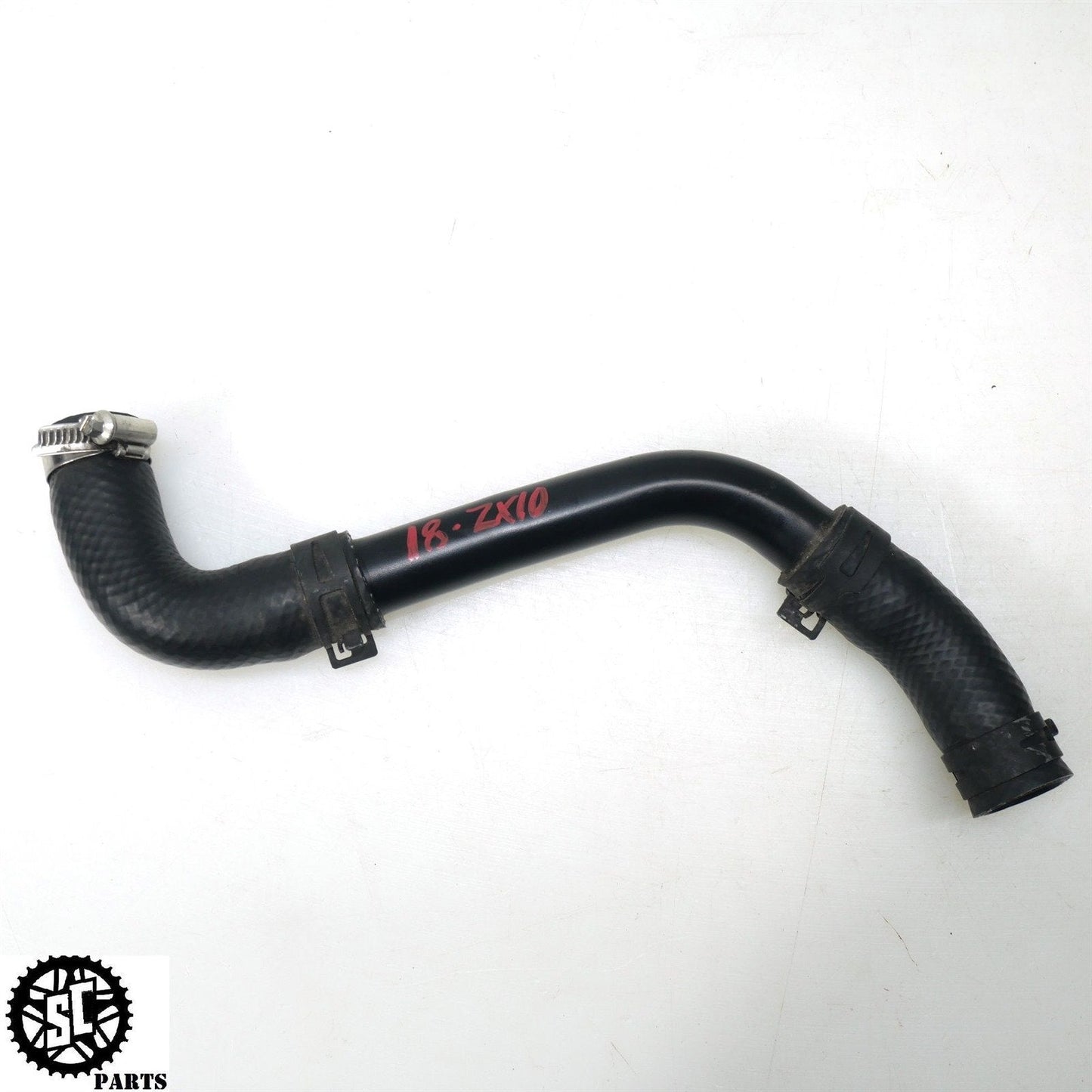 2018 16 17 18 19 20 KAWASAKI NINJA ZX10R RADIATOR COOLANT HOSE PIPE LINE K43