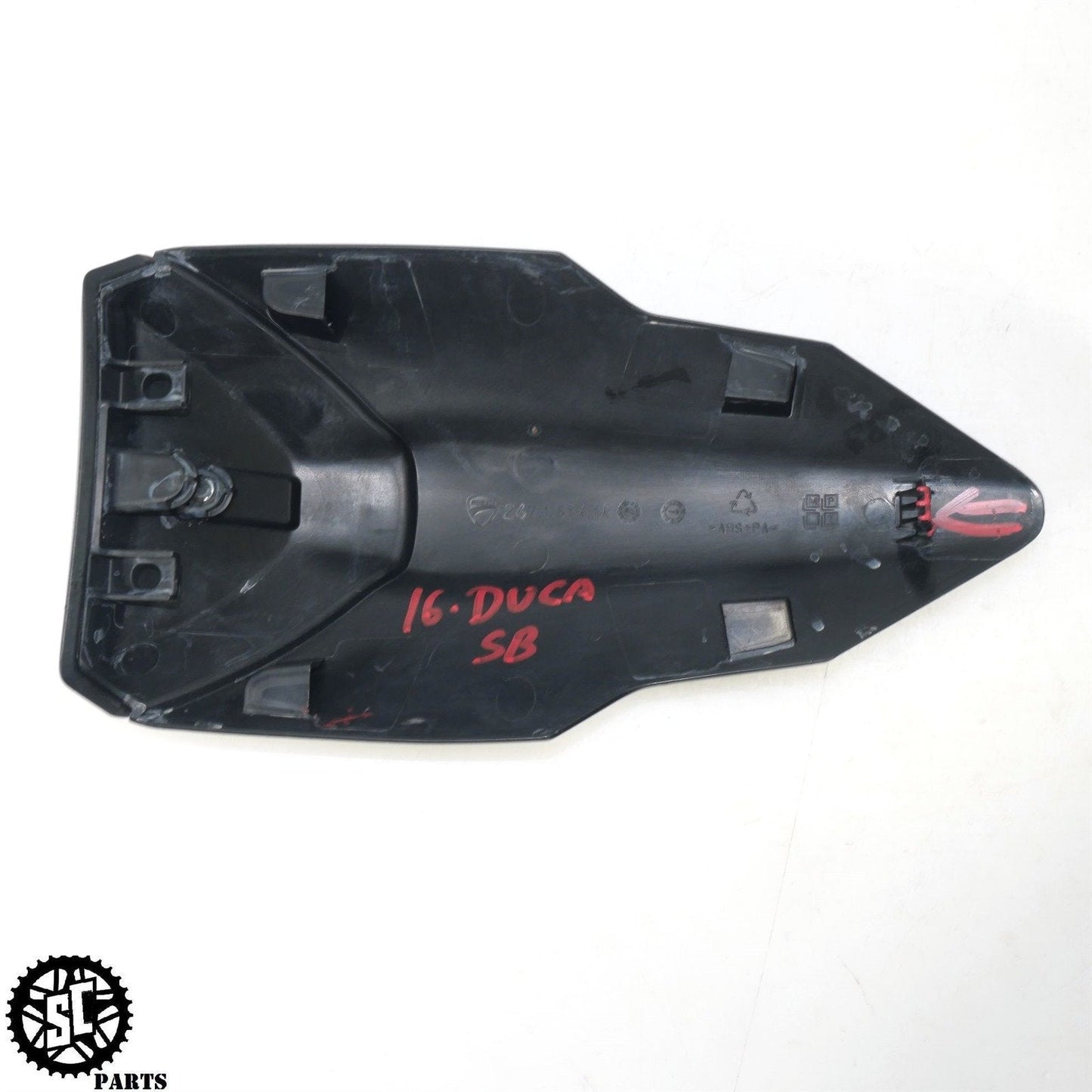 16 17 18 DUCATI PANIGALE 859 959 1199 1299 REAR PASSENGER SOLO SEAT COVER D25
