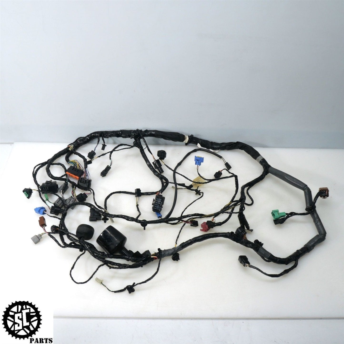 06-11 KAWASAKI NINJA ZX14R MAIN ENGINE WIRING HARNESS NO CUTS K69