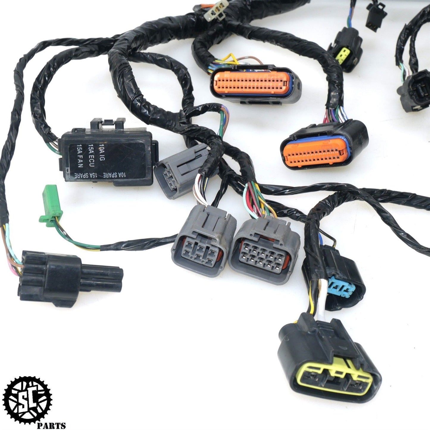 06-11 KAWASAKI NINJA ZX14R MAIN ENGINE WIRING HARNESS NO CUTS K69