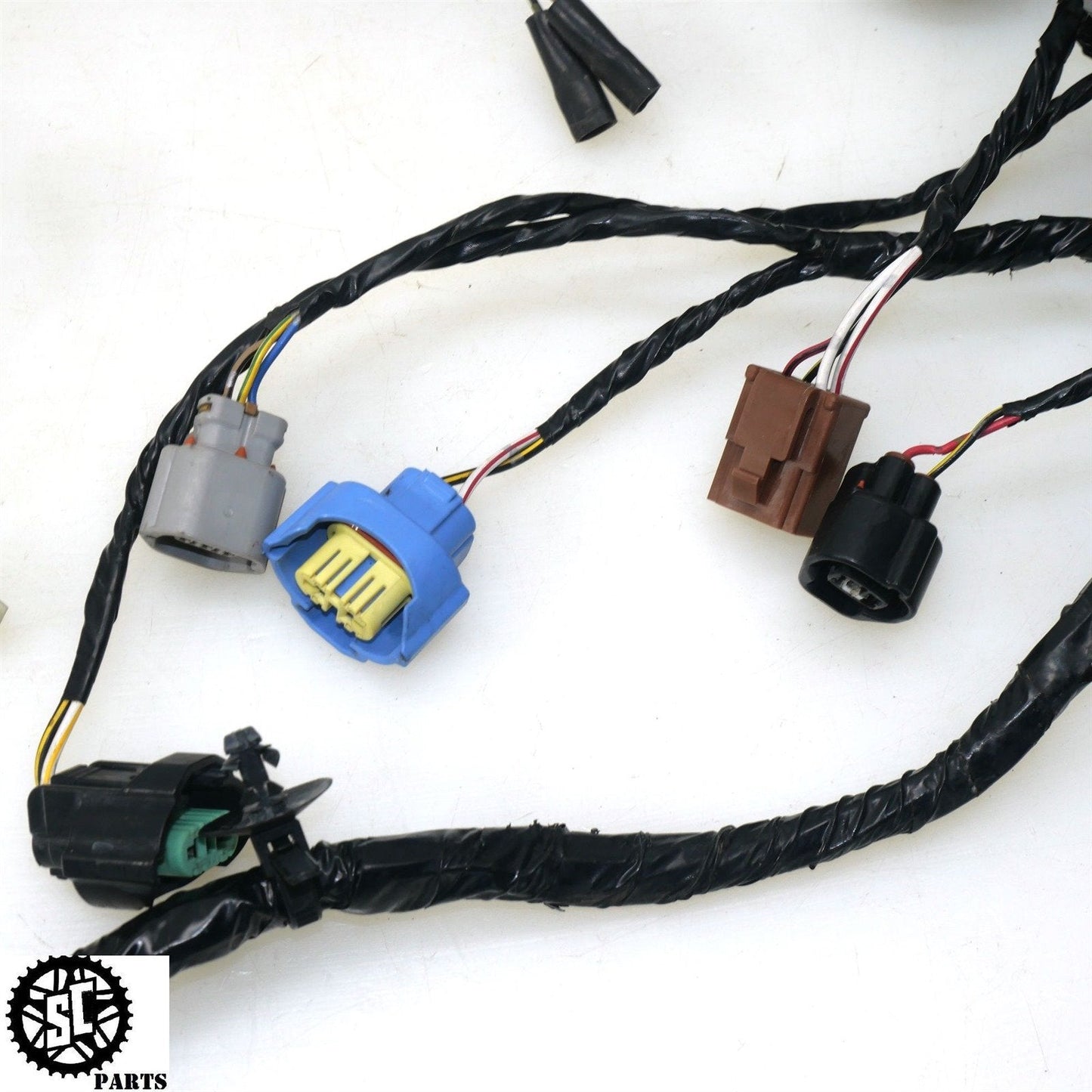 06-11 KAWASAKI NINJA ZX14R MAIN ENGINE WIRING HARNESS NO CUTS K69