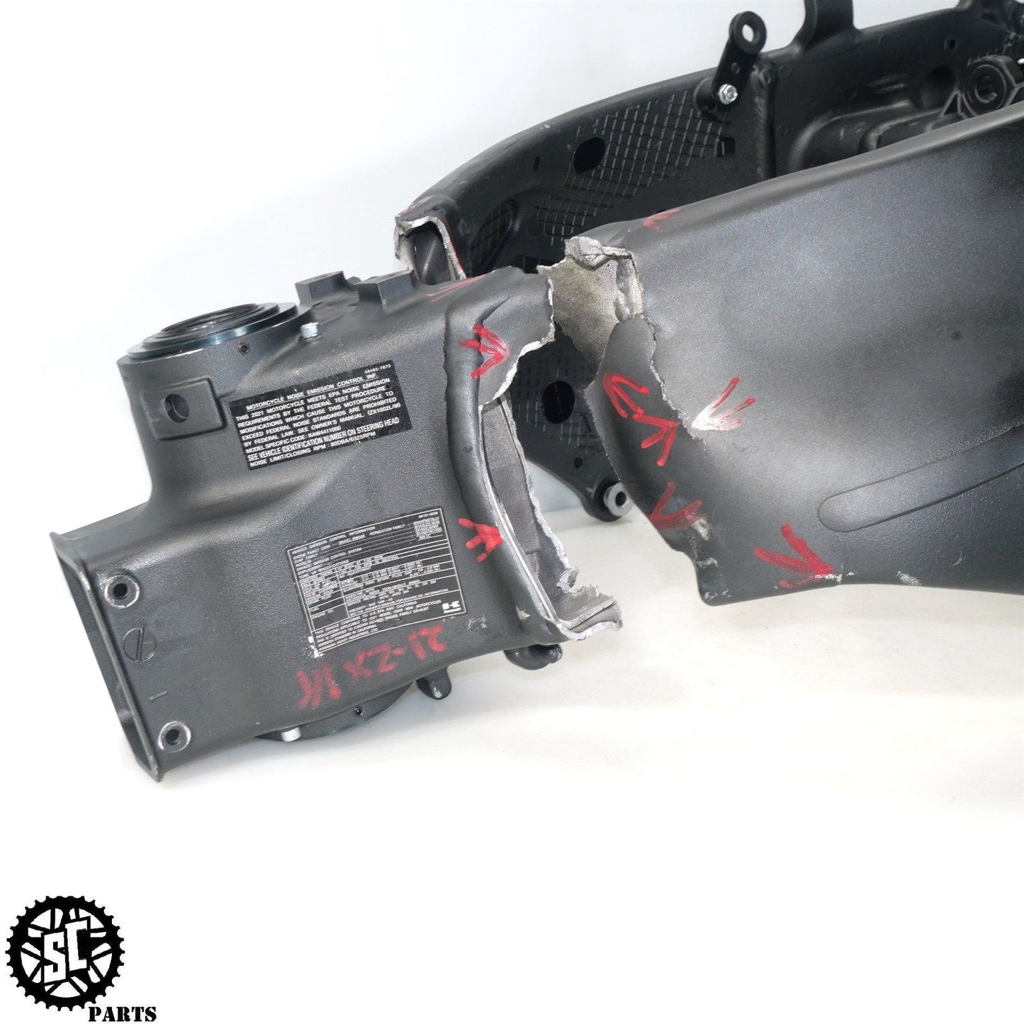 2021 KAWASAKI NINJA ZX10R FRAME CHASSIS *BOS* K36