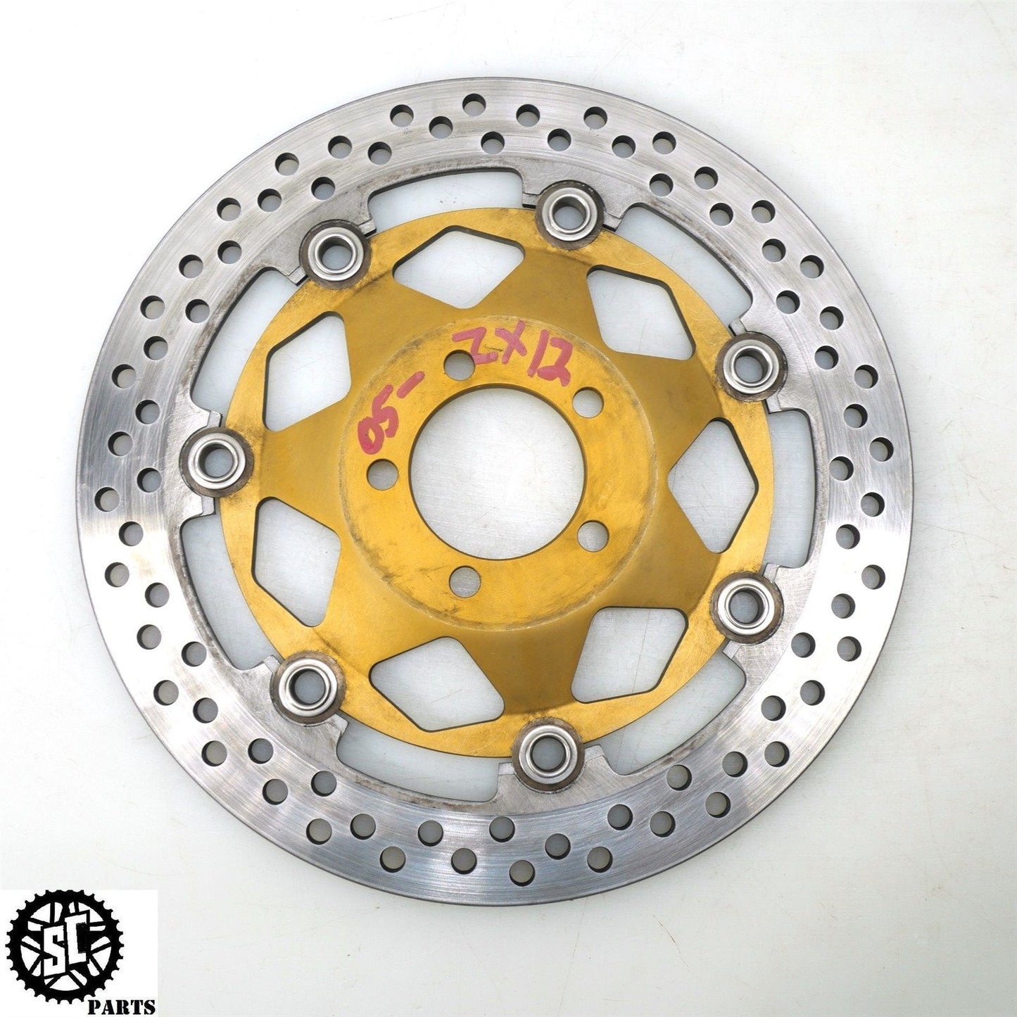 2004-2005 KAWASAKI NINJA ZX12R FRONT BRAKE ROTOR K60