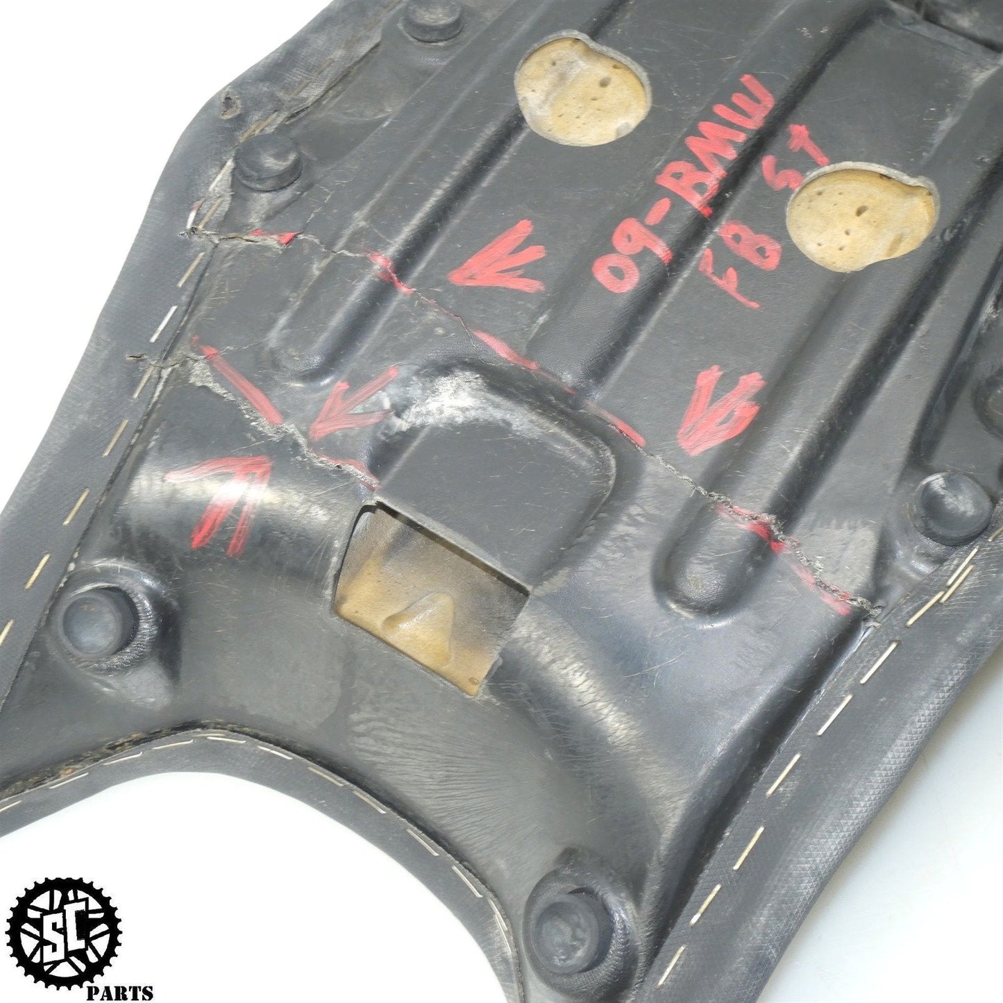 06-12 BMW F800ST FRONT REAR SEAT B18