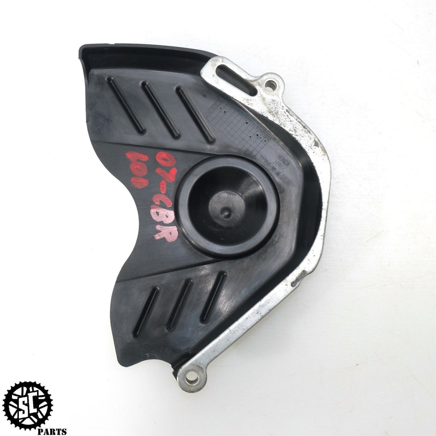 2007-2012 HONDA CBR600RR ENGINE FRONT SPROCKET COVER H26