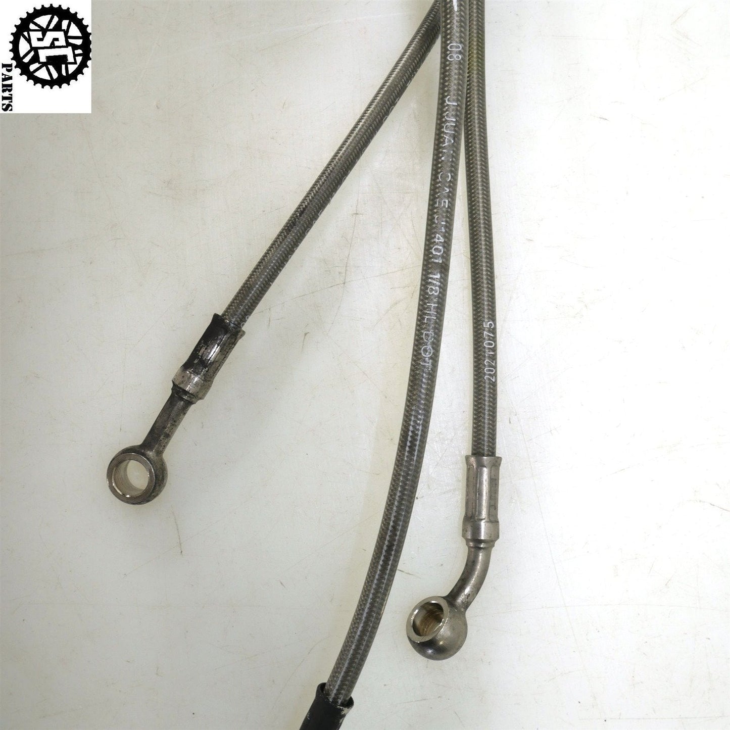 09-12 TRIUMPH STREET TRIPLE 675 BRAKE LINE FRONT REAR T45