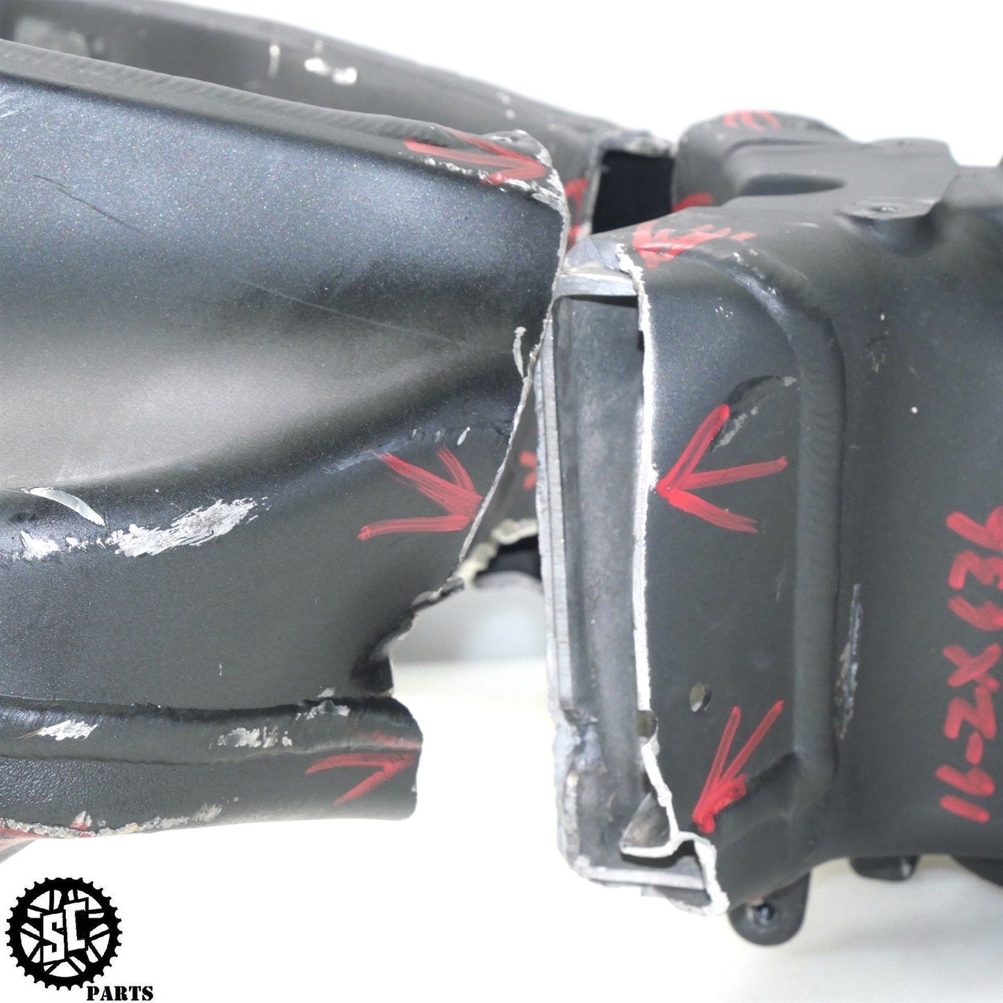 13-18 KAWASAKI NINJA ZX6R FRAME CHASSIS *S* 2016 K59