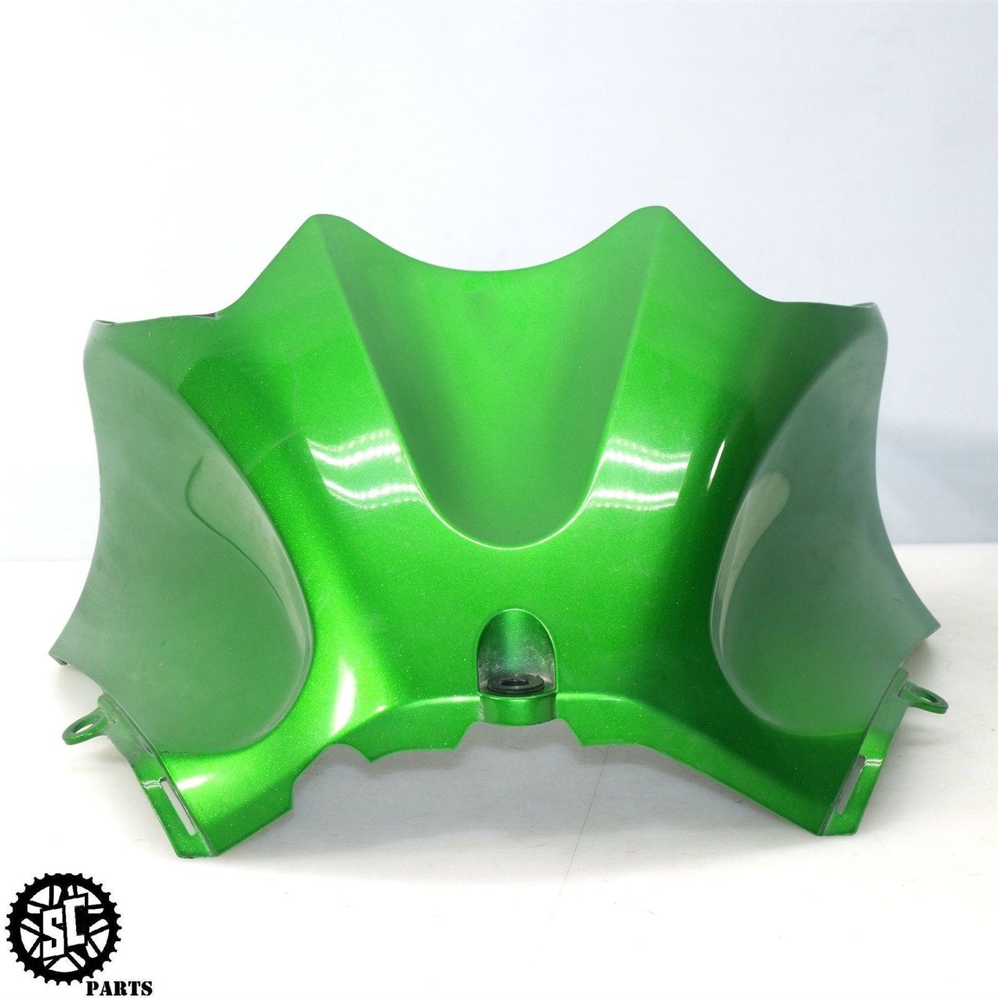 12-22 KAWASAKI NINJA ZX14R FUEL GAS TANK FAIRING GREEN K68