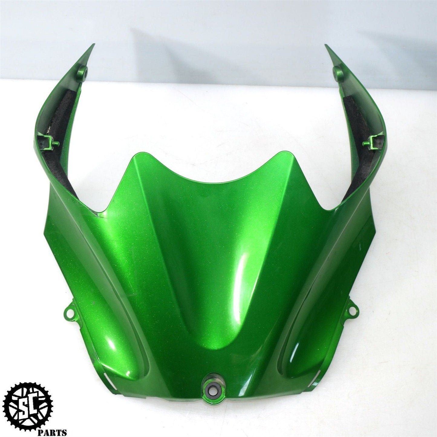 12-22 KAWASAKI NINJA ZX14R FUEL GAS TANK FAIRING GREEN K68