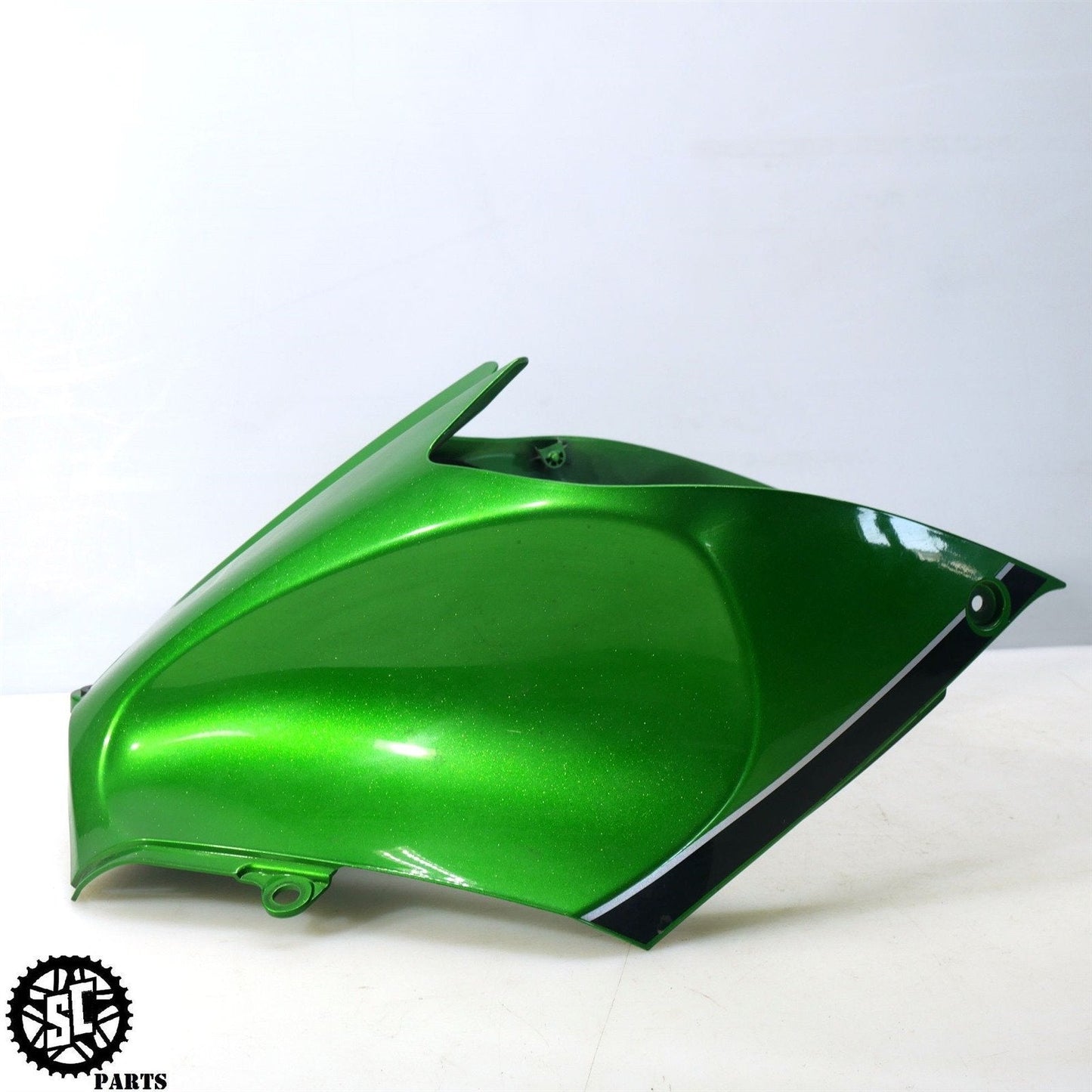 12-22 KAWASAKI NINJA ZX14R FUEL GAS TANK FAIRING GREEN K68