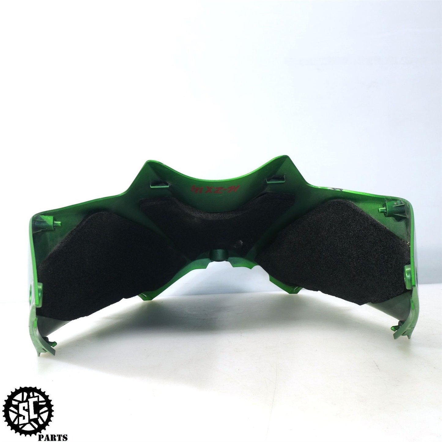 12-22 KAWASAKI NINJA ZX14R FUEL GAS TANK FAIRING GREEN K68