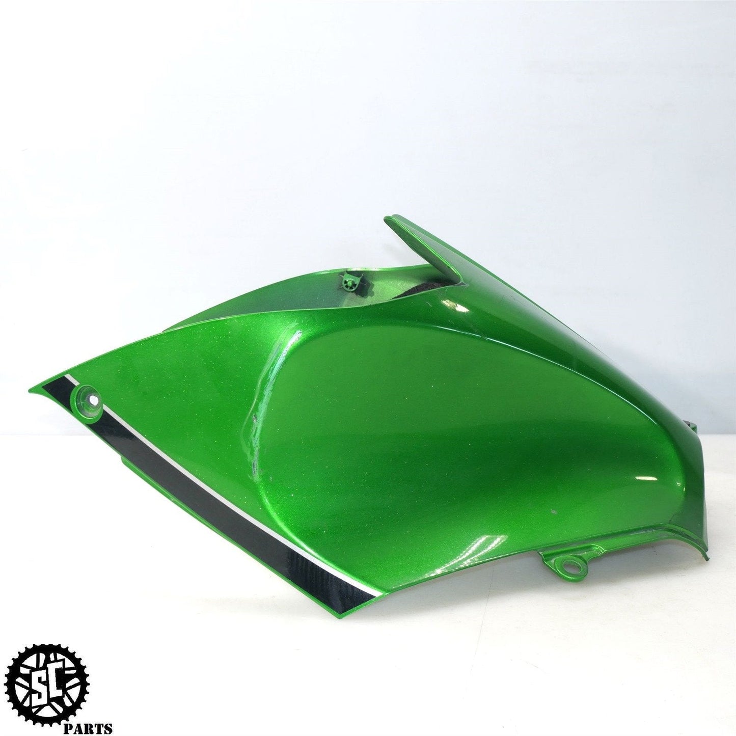 12-22 KAWASAKI NINJA ZX14R FUEL GAS TANK FAIRING GREEN K68