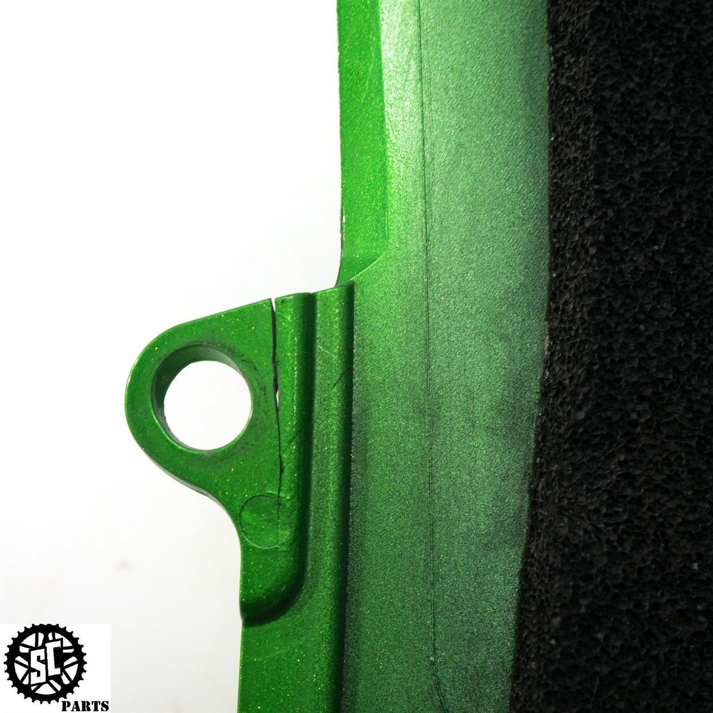 12-22 KAWASAKI NINJA ZX14R FUEL GAS TANK FAIRING GREEN K68