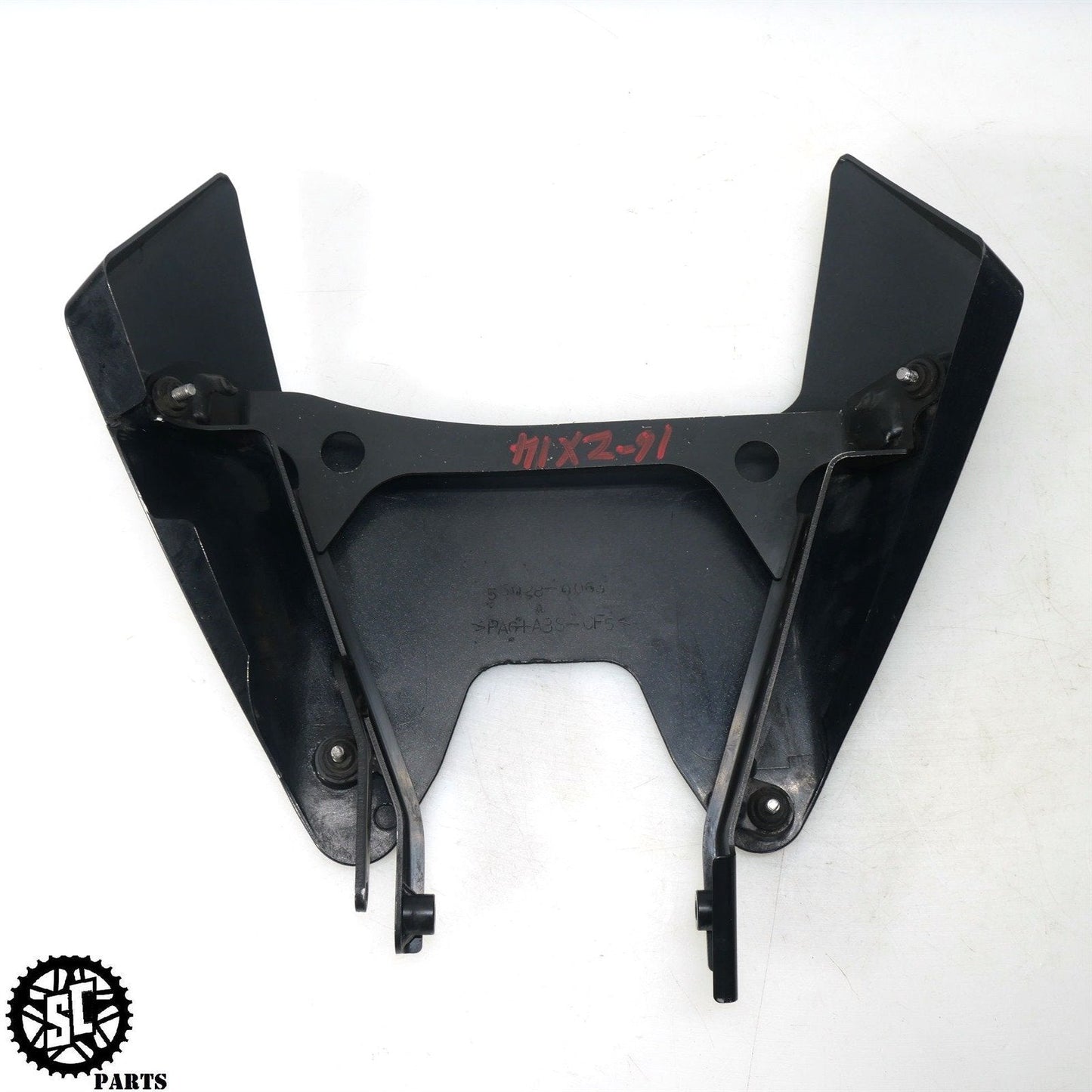 12-22 KAWASAKI NINJA ZX14R LOWER UNDER BOTTOM BELLY FAIRING BRACKET K68