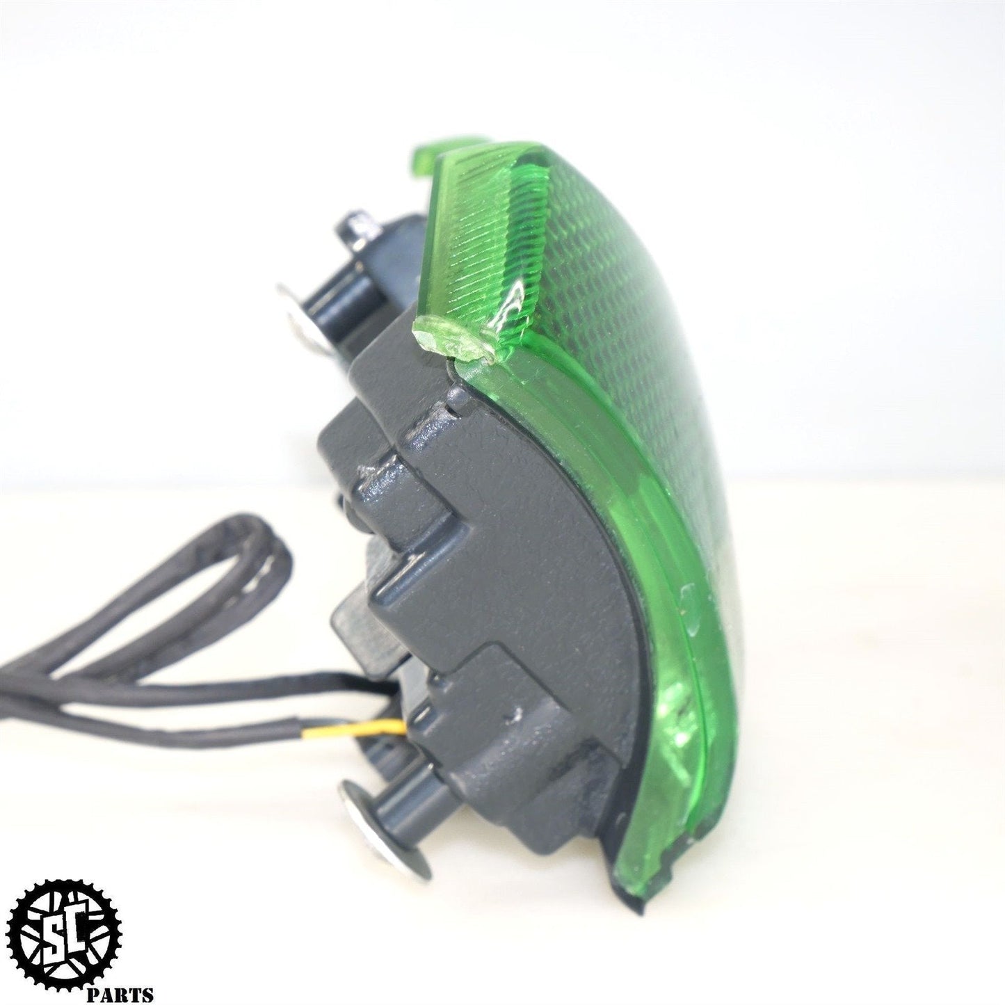 12-22 KAWASAKI NINJA ZX14R LED INTEGRATED TAIL LIGHT GREEN LENS K68
