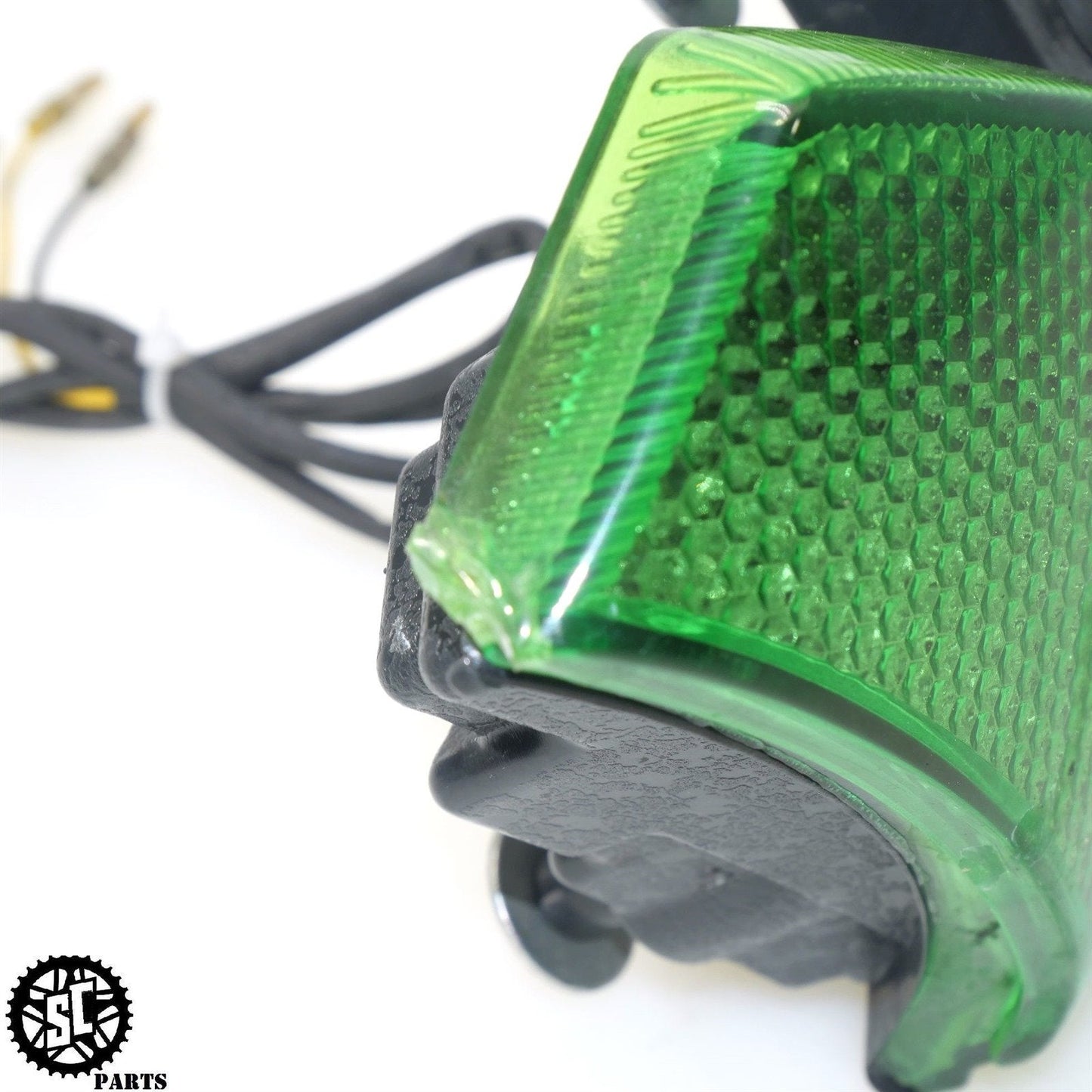 12-22 KAWASAKI NINJA ZX14R LED INTEGRATED TAIL LIGHT GREEN LENS K68