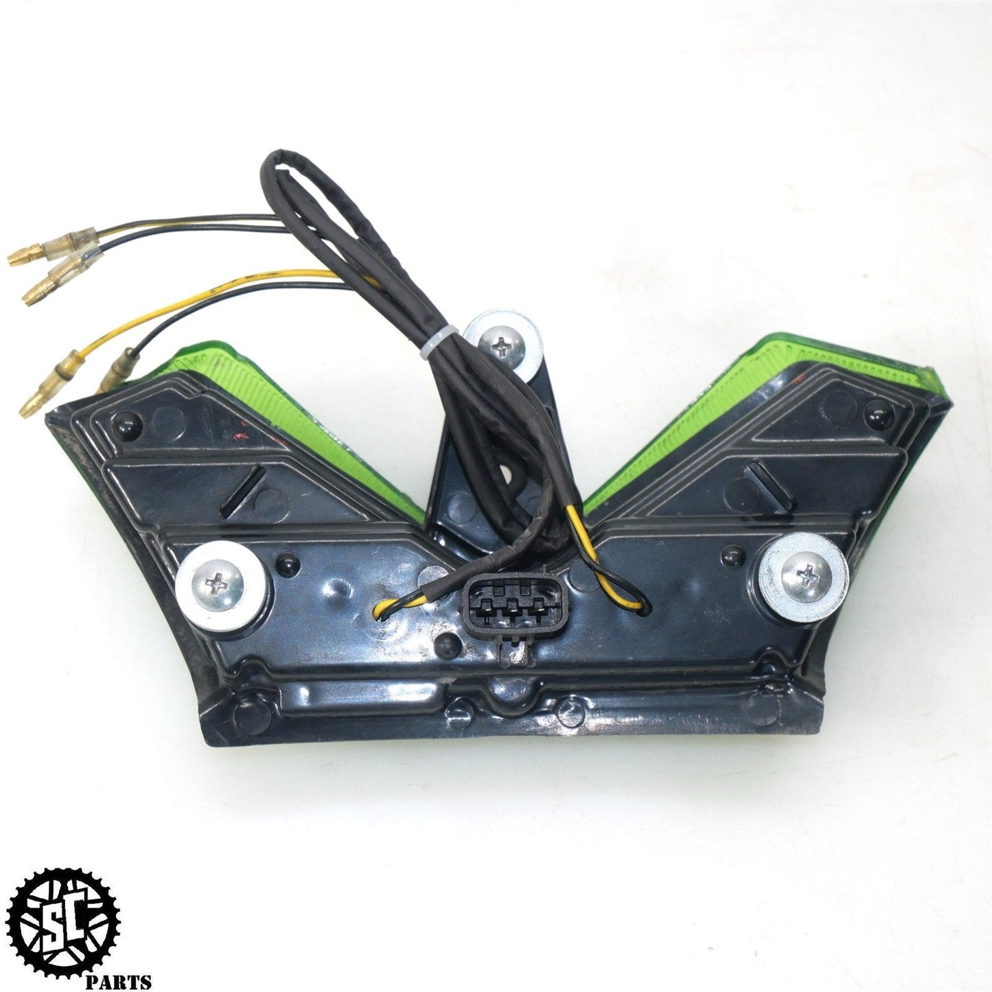 12-22 KAWASAKI NINJA ZX14R LED INTEGRATED TAIL LIGHT GREEN LENS K68