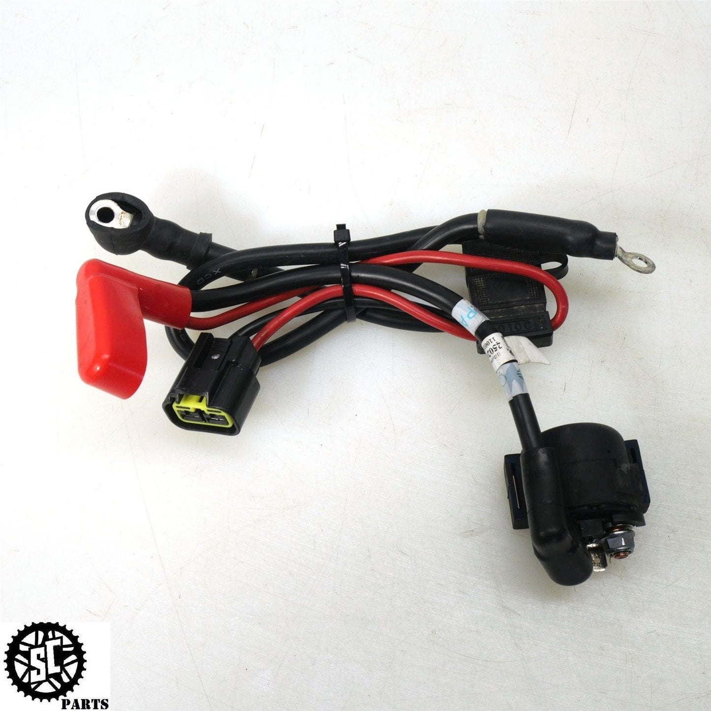 22-23 TRIUMPH TIGER 1200 STARTER RELAY FUSE SOLENOID BATTERY CABLE GROUND T25