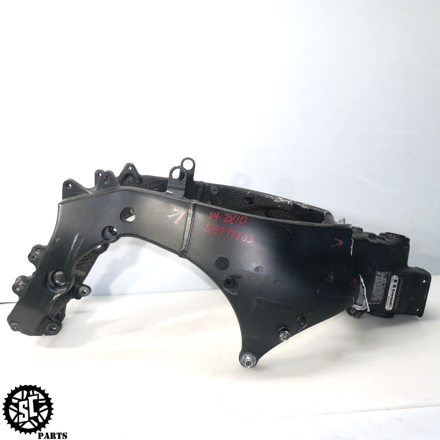 11-15 KAWASAKI NINJA ZX10R FRAME CHASSIS BOS K03