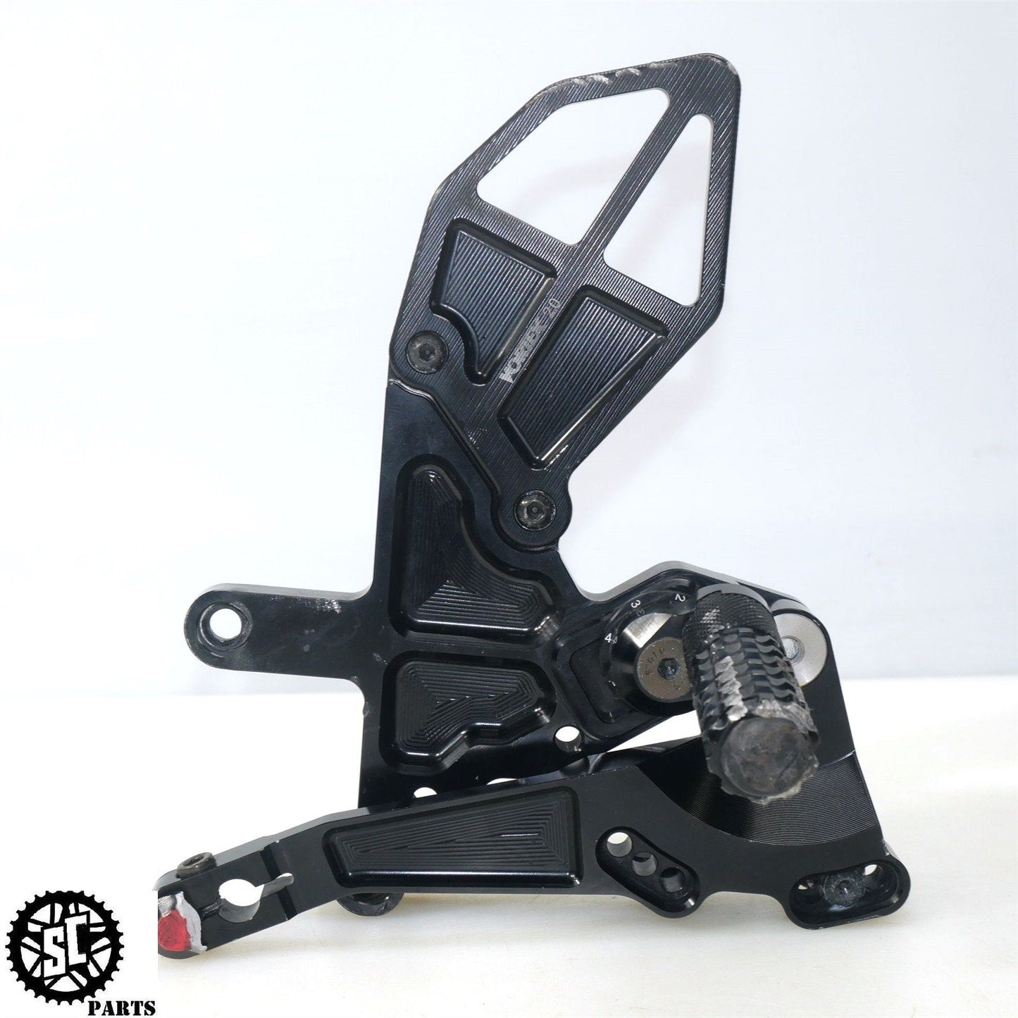 16-20 KAWASAKI NINJA ZX10R VORTEX V3 2.0 ADJUSTABLE REARSET FRONT FOOT PEG K40