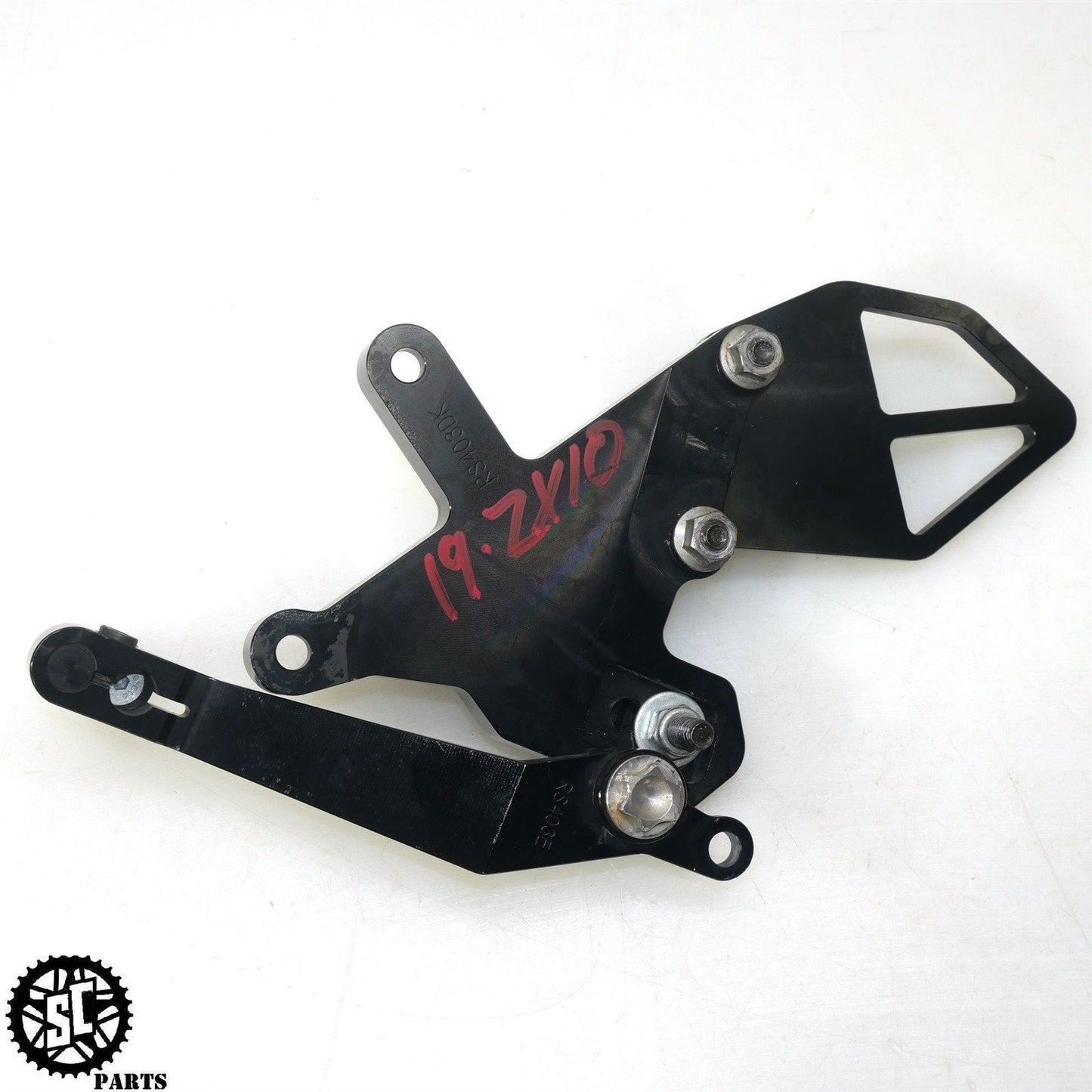 16-20 KAWASAKI NINJA ZX10R VORTEX V3 2.0 ADJUSTABLE REARSET FRONT FOOT PEG K40
