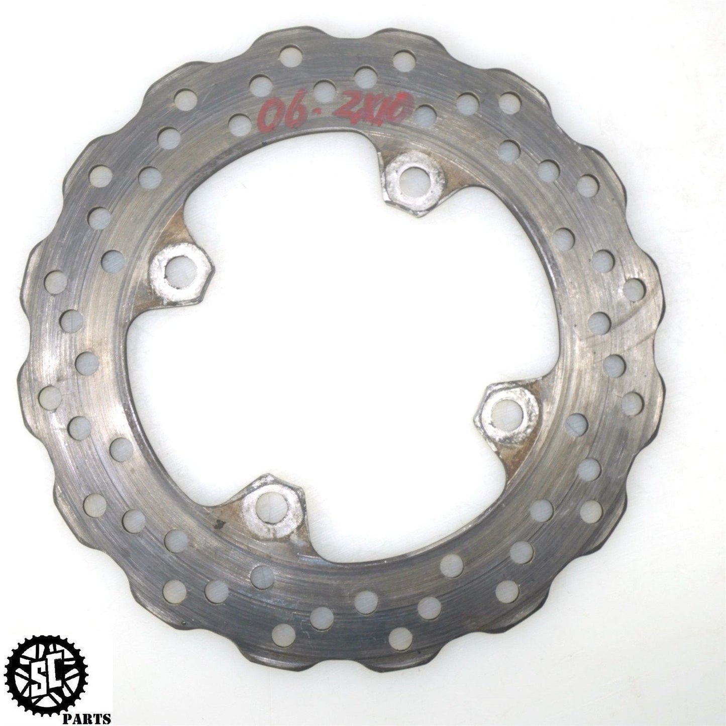 06 07 KAWASAKI NINJA ZX10R REAR BRAKE ROTOR DISC K65
