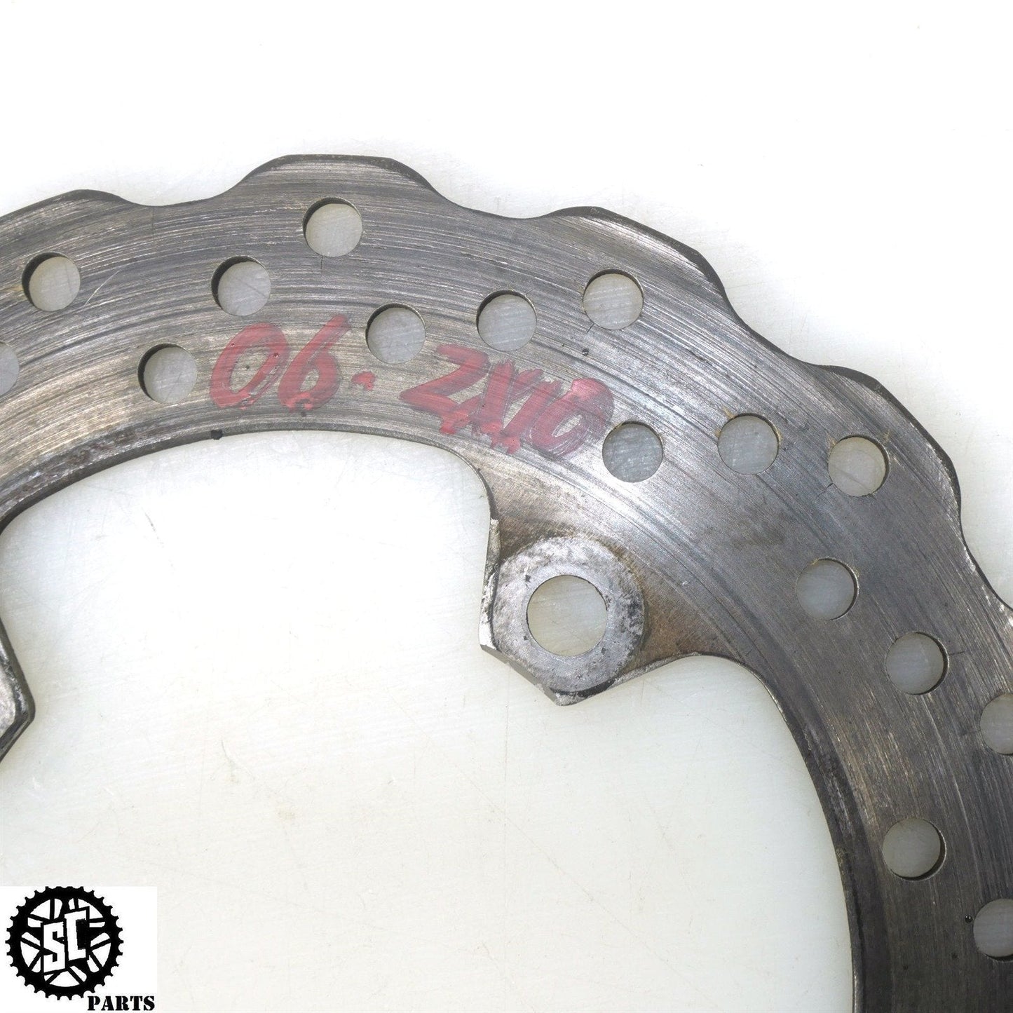 06 07 KAWASAKI NINJA ZX10R REAR BRAKE ROTOR DISC K65