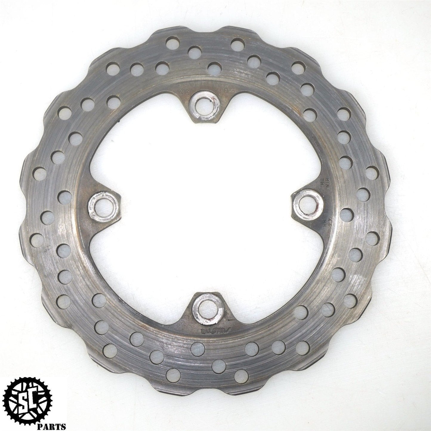 06 07 KAWASAKI NINJA ZX10R REAR BRAKE ROTOR DISC K65