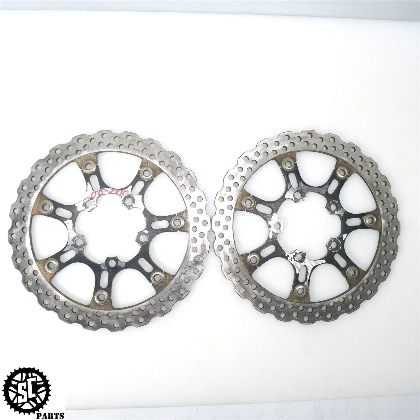 06 07 KAWASAKI NINJA ZX10R FRONT BRAKE ROTOR DISC K65