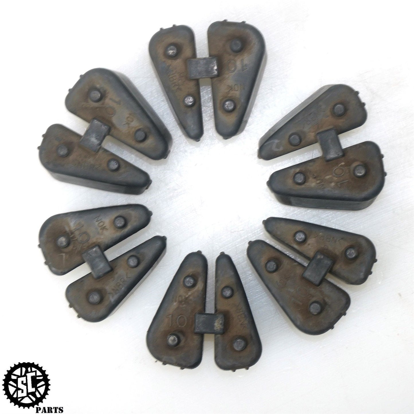 2011 SUZUKI GSXR600 CUSH DRIVE SPROCEKT RUBBER S07