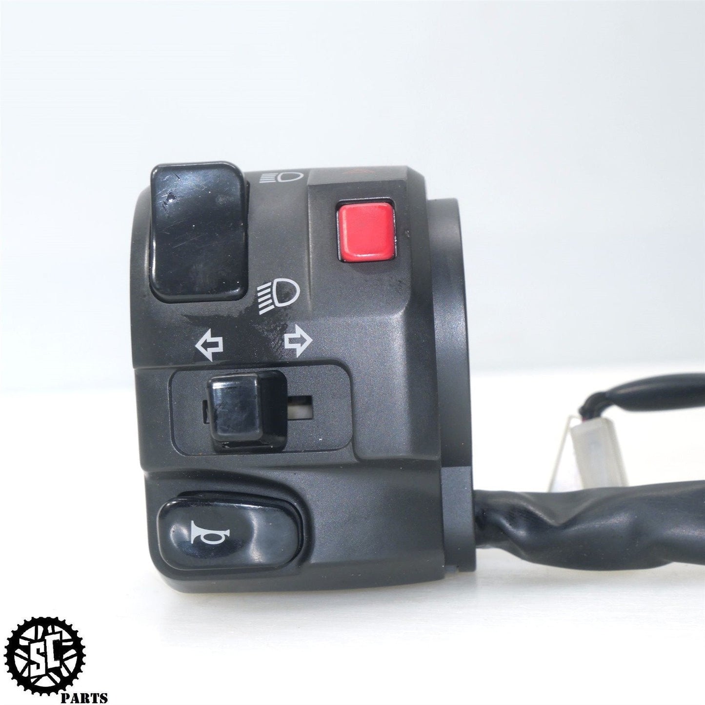 2008 KAWASAKI NINJA ZX14 LEFT CONTROL SWITCH K02
