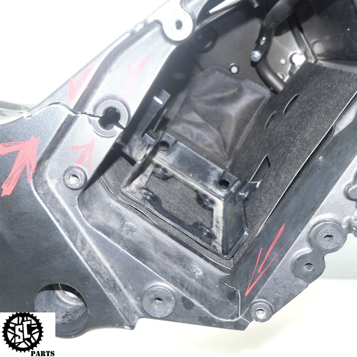 2008 KAWASAKI NINJA ZX14 FRAME CHASSIS *S* K02