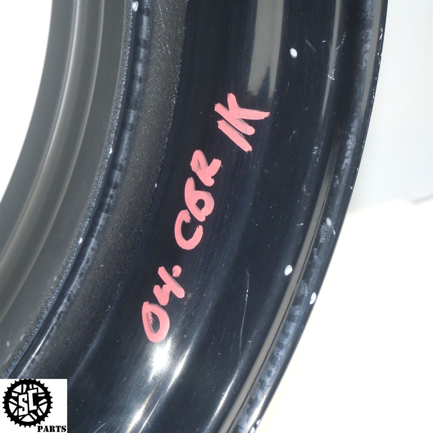 2004 HONDA CBR1000RR REAR WHEEL RIM STRAIGHT H24