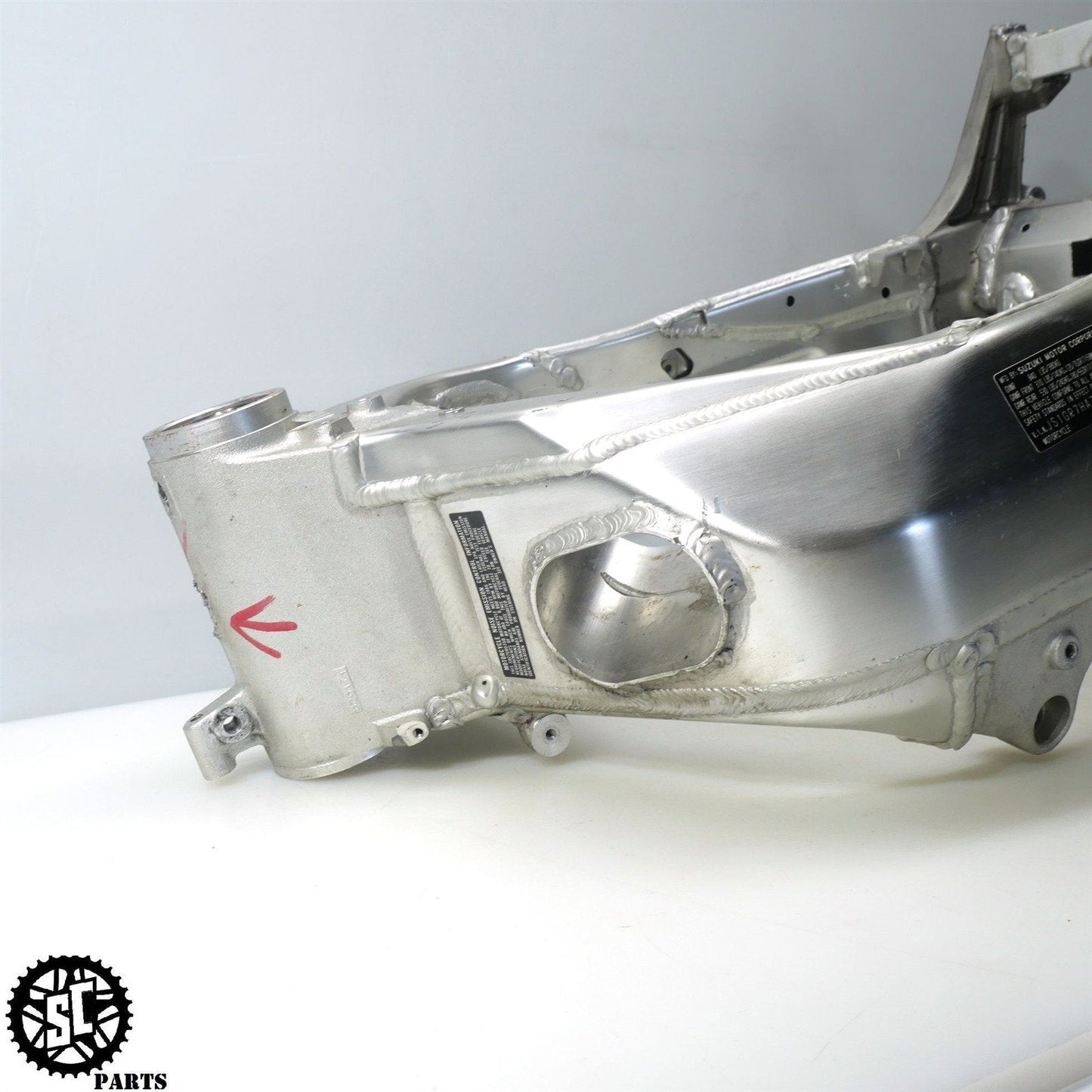 2003 SUZUKI GSXR 750 FRAME CHASSIS *S* S09