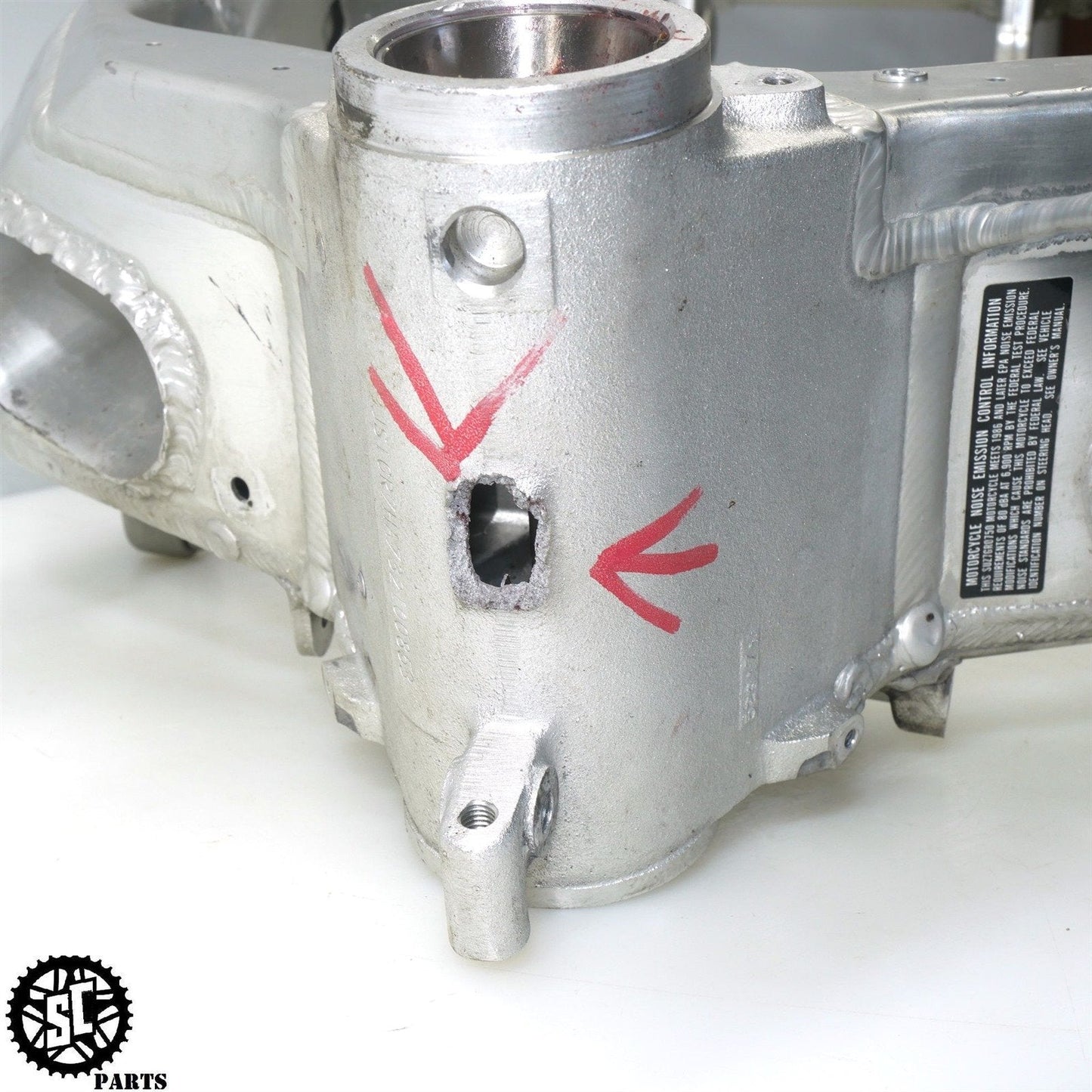 2003 SUZUKI GSXR 750 FRAME CHASSIS *S* S09