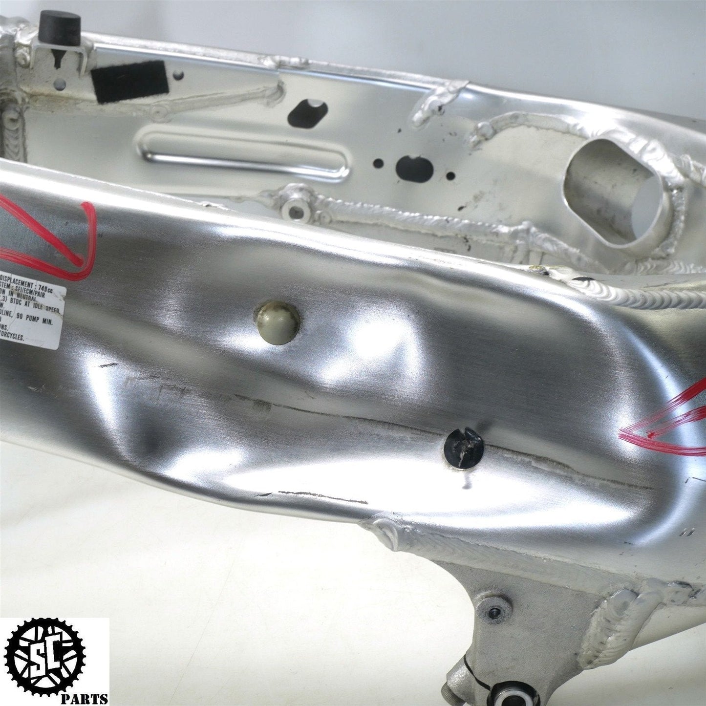 2003 SUZUKI GSXR 750 FRAME CHASSIS *S* S09