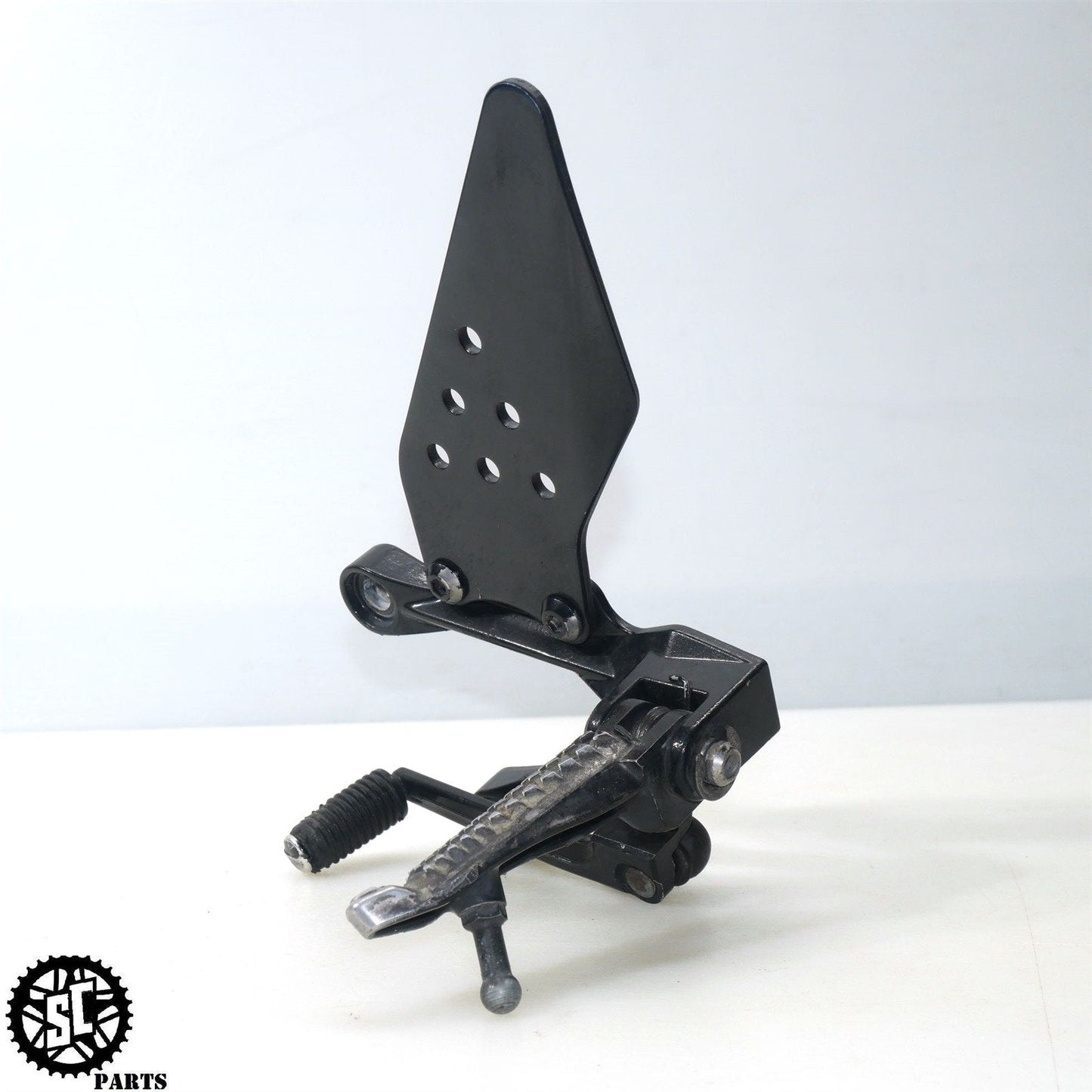 2007 2008 KAWASAKI NINJA ZX6R LEFT REARSET FOOT PEG SHIFTER PEDAL K10