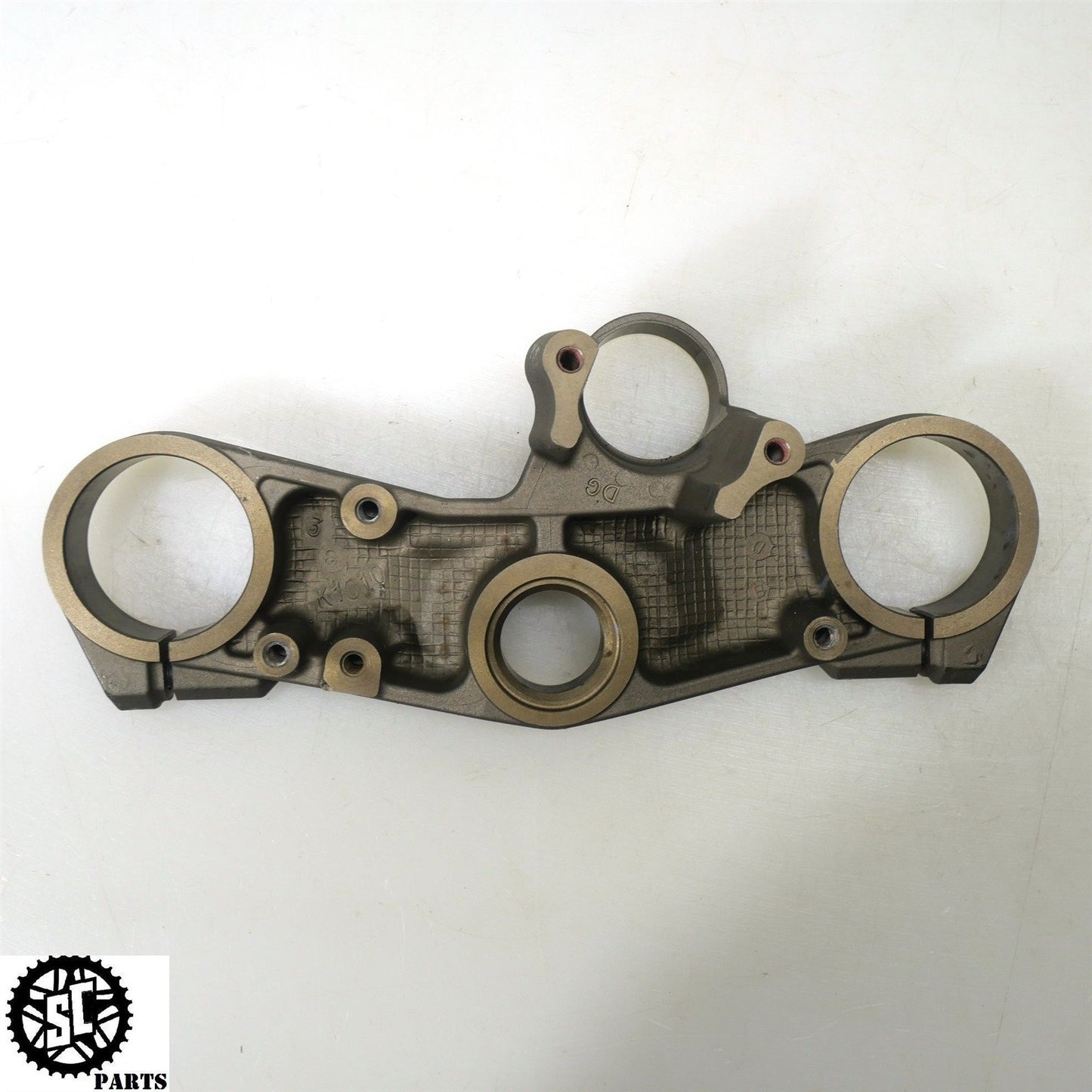 2007 KAWASAKI NINJA ZX10R UPPER TRIPLE TREE FORK CLAMP K50