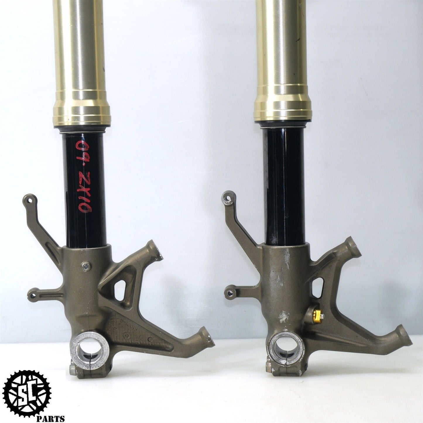 2007 KAWASAKI NINJA ZX10R FRONT END FORK TUBE STRAIGHT K50