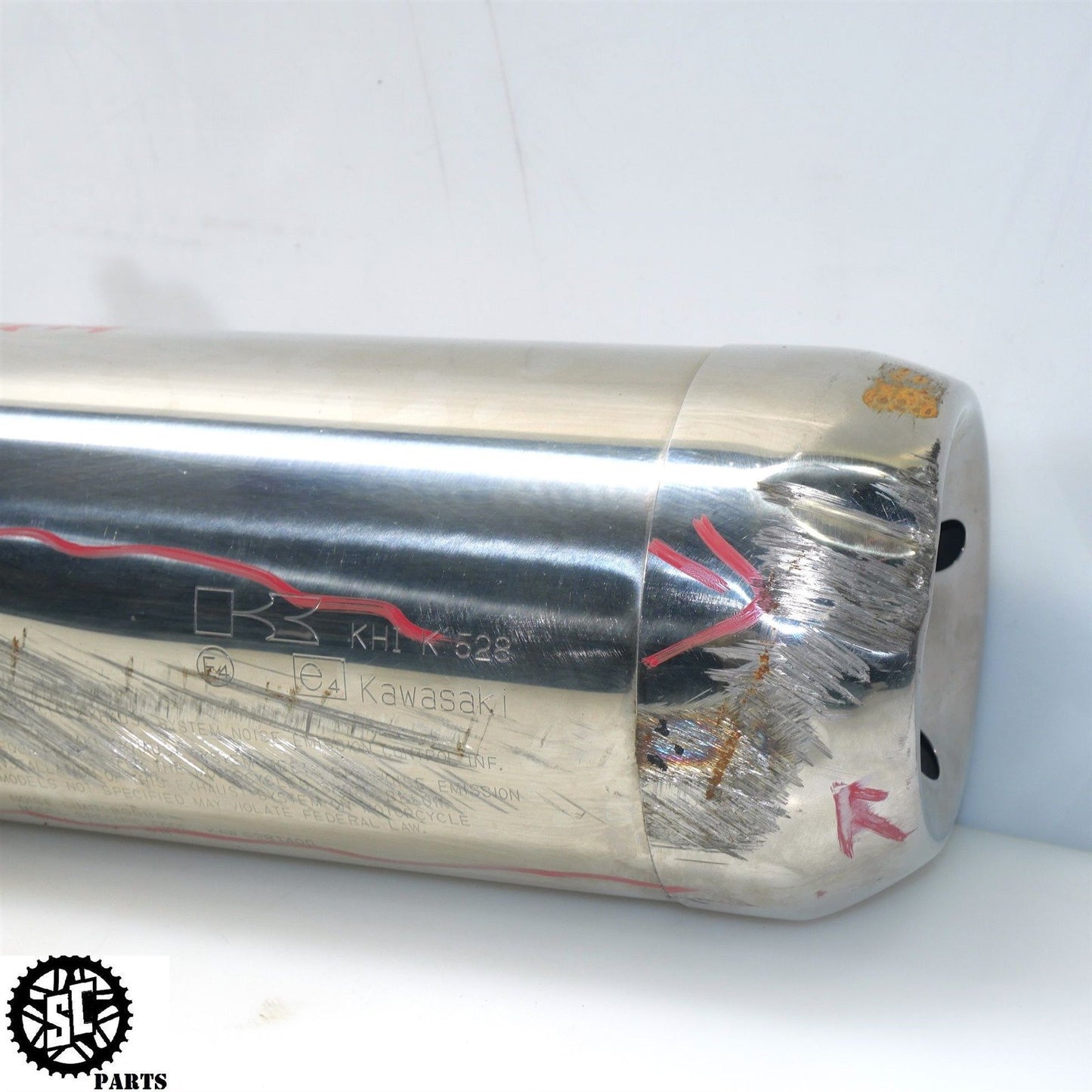 2006-2011 KAWASAKI NINJA ZX14 SLIP ON EXHAUST K23