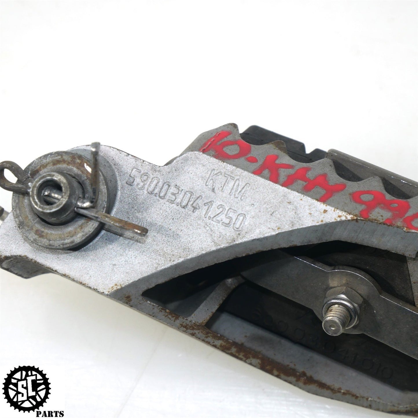 2010 KTM 990 SMT SUPERMOTO FRONT FOOT REST PEG KT01