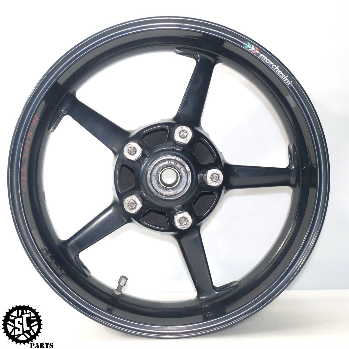 2010 KTM 990 SMT SUPERMOTO REAR WHEEL RIM STRAIGHT KT01