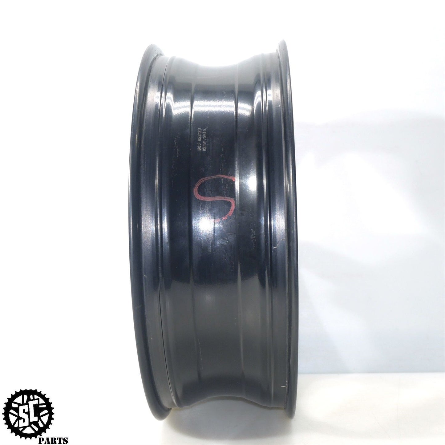 2010 KTM 990 SMT SUPERMOTO REAR WHEEL RIM STRAIGHT KT01