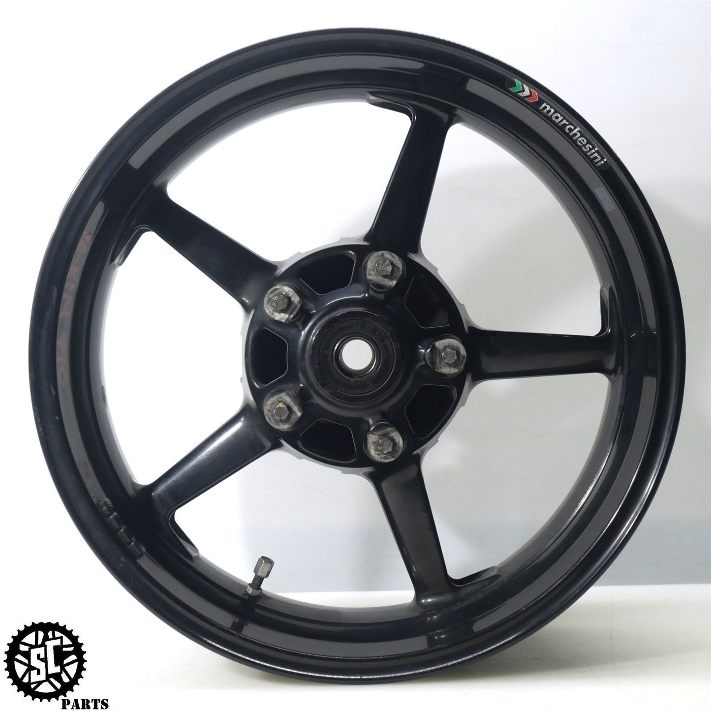2010 KTM 990 SMT SUPERMOTO REAR WHEEL RIM STRAIGHT KT01