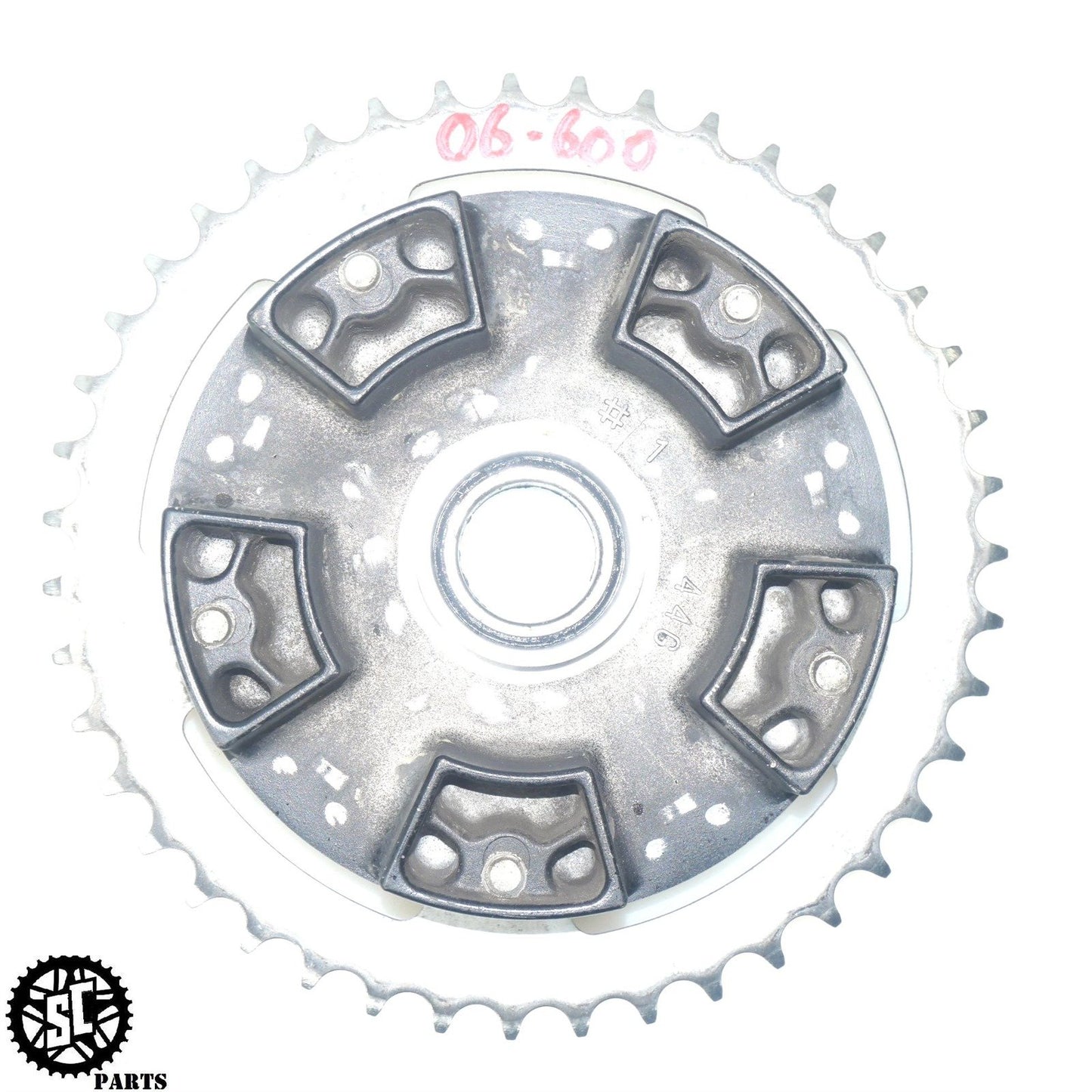 2006-2007 SUZUKI GSXR 600 750 REAR WHEEL HUB 43T S44