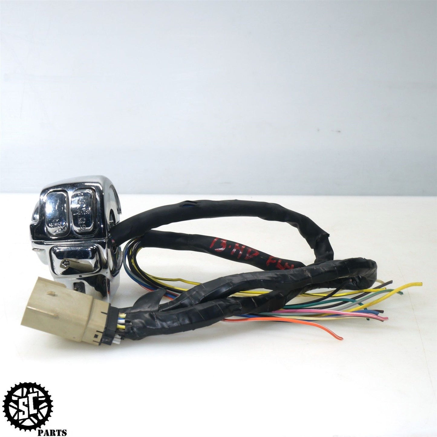 2013 HARLEY DAVIDSON STREET GLIDE LEFT CONTROL SWITCH CHROME AUDIO HD13