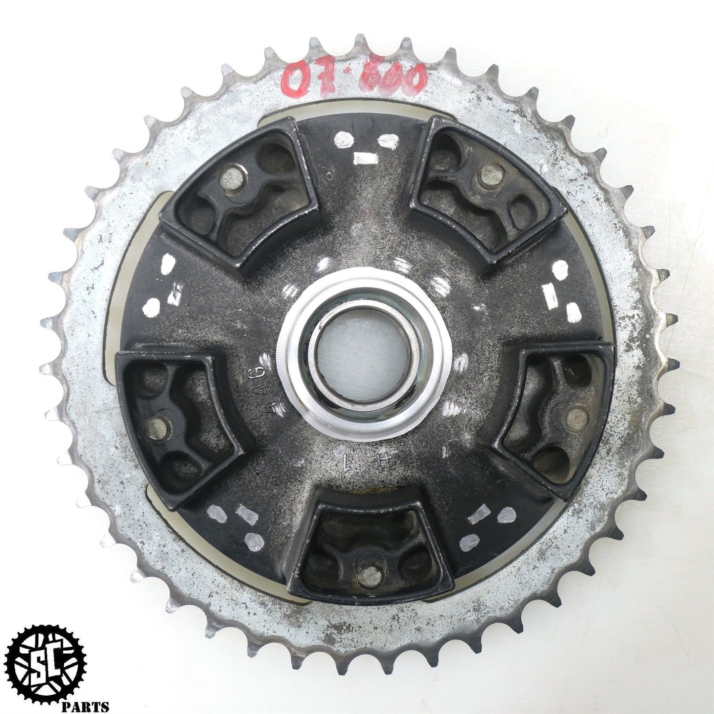 2006-2007 SUZUKI GSXR 600 REAR WHEEL DIVE HUB SPROCKET 43T S18