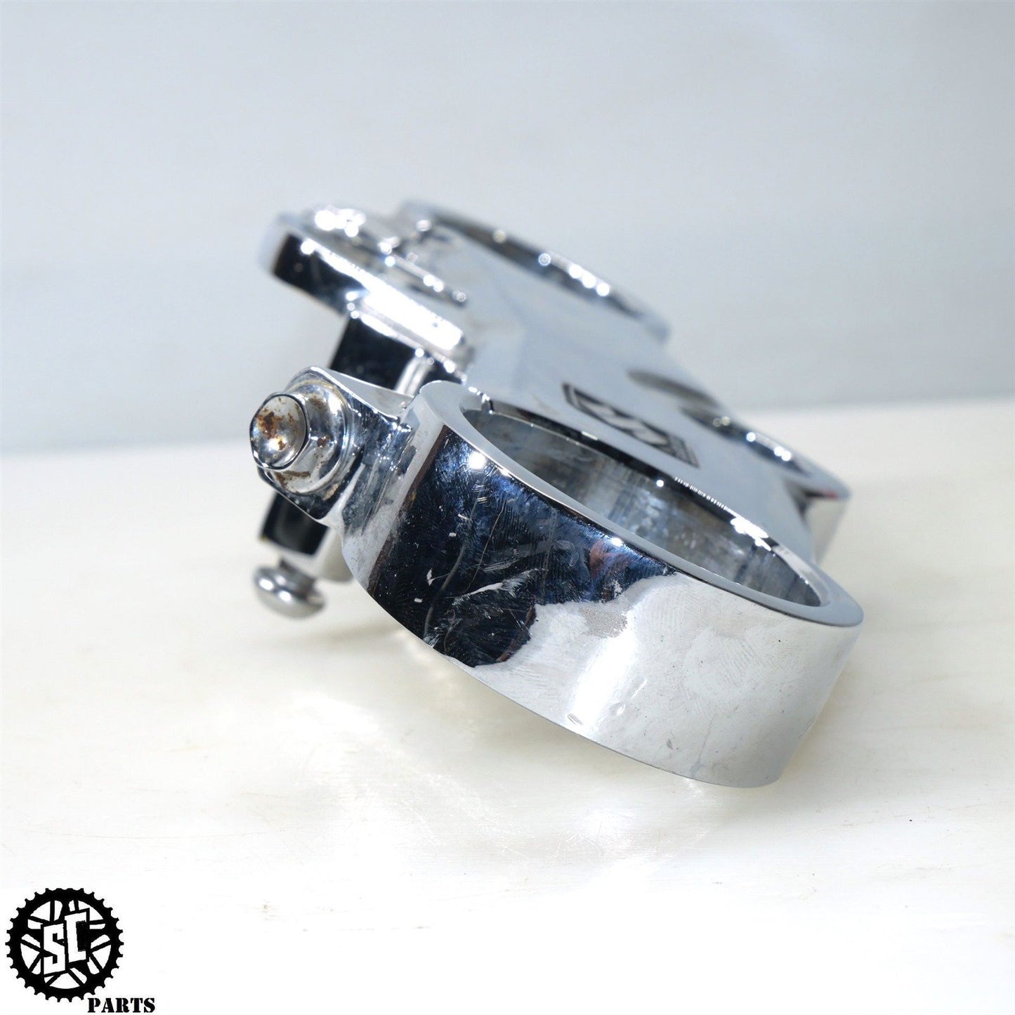 2001-2003 SUZUKI GSXR 750 UPPER TRIPLE TREE CHROME S74